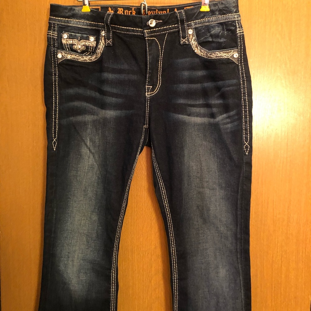 Rock Revival jeans darker wash 31 / long